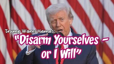 Trump Warns Hamas: “Disarm Yourselves — or I Will” - News View - Desert Local News – Palm Springs &amp; Coachella Valley’s Online Newspaper